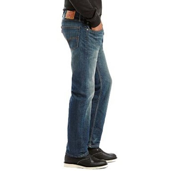 Levi's 505 Regular Fit Straight Leg Jeans Size 38x29 - Picture 5 of 7